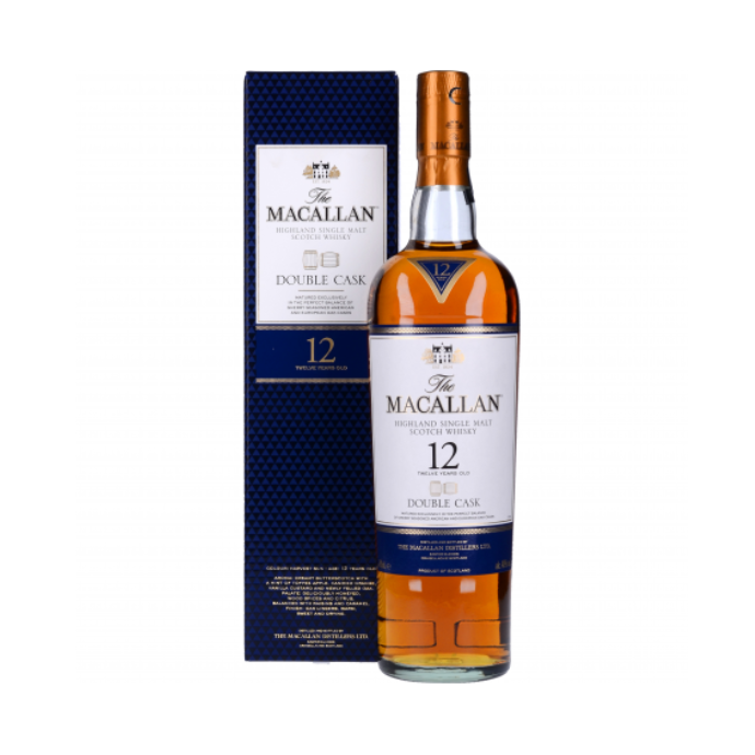 Whisky The Macallan 12 Ans Double Cask + Etui 70 CL Nv